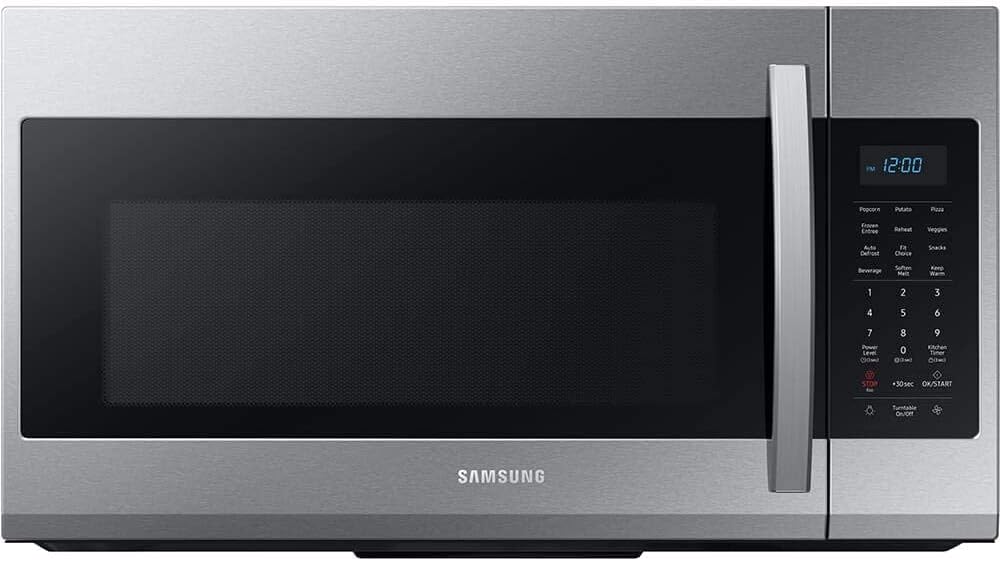 Samsung ME19R7041FS 1.9 Cu.Ft. Stainless Steel Over-The-Range Microwave