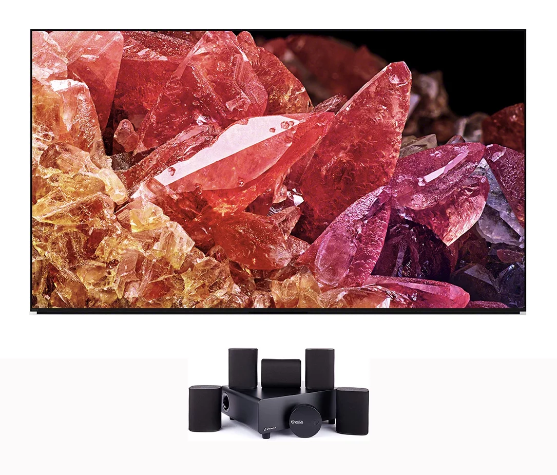 Sony XR75X95K 75" 4K Smart BRAVIA XR HDR Mini LED TV with a Platin MILAN-5-1-SOUNDSEND 5.1 Immersive Cinema-Style Sound System (2022) - Curated Treasures Market