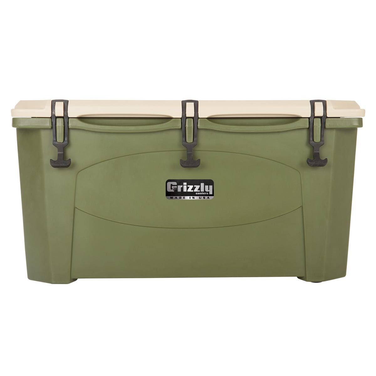 Grizzly Coolers G75W 75-Quart Rotomolded Cooler - White