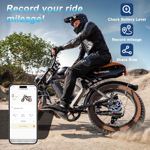 MOVCAN V30 Series Electric Bike for Adults 3000W/1500W/1000W Motor 20" Fat Tire Ebike,37.5MPH/32MPH/28MPH 120/70 Miles,48V 20Ah/31.2/15.6 AH Battery Hydraulic Disc Brake Electric Motorcycle Bike