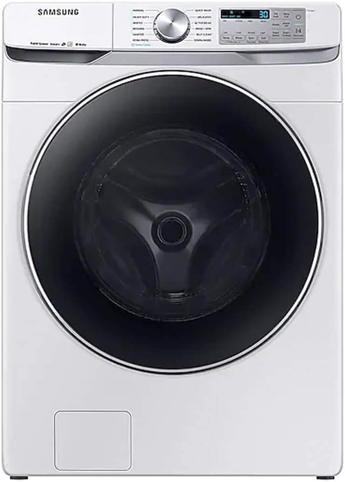 SAMSUNG WF45R6300AW 4.5 cu. ft. Smart Front Load Washer with Super Speed in White