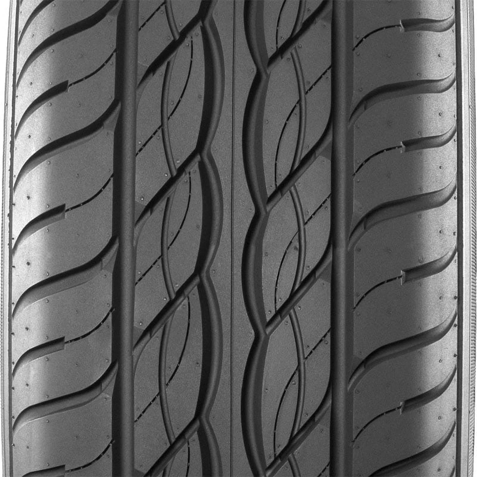 Set of 2 Vogue Red Stripe Custom Built Radial XIII SCT 235/55R17 99H Tires Fits: 2014-17 Ford Escape SE, 2018-19 Ford Escape SEL