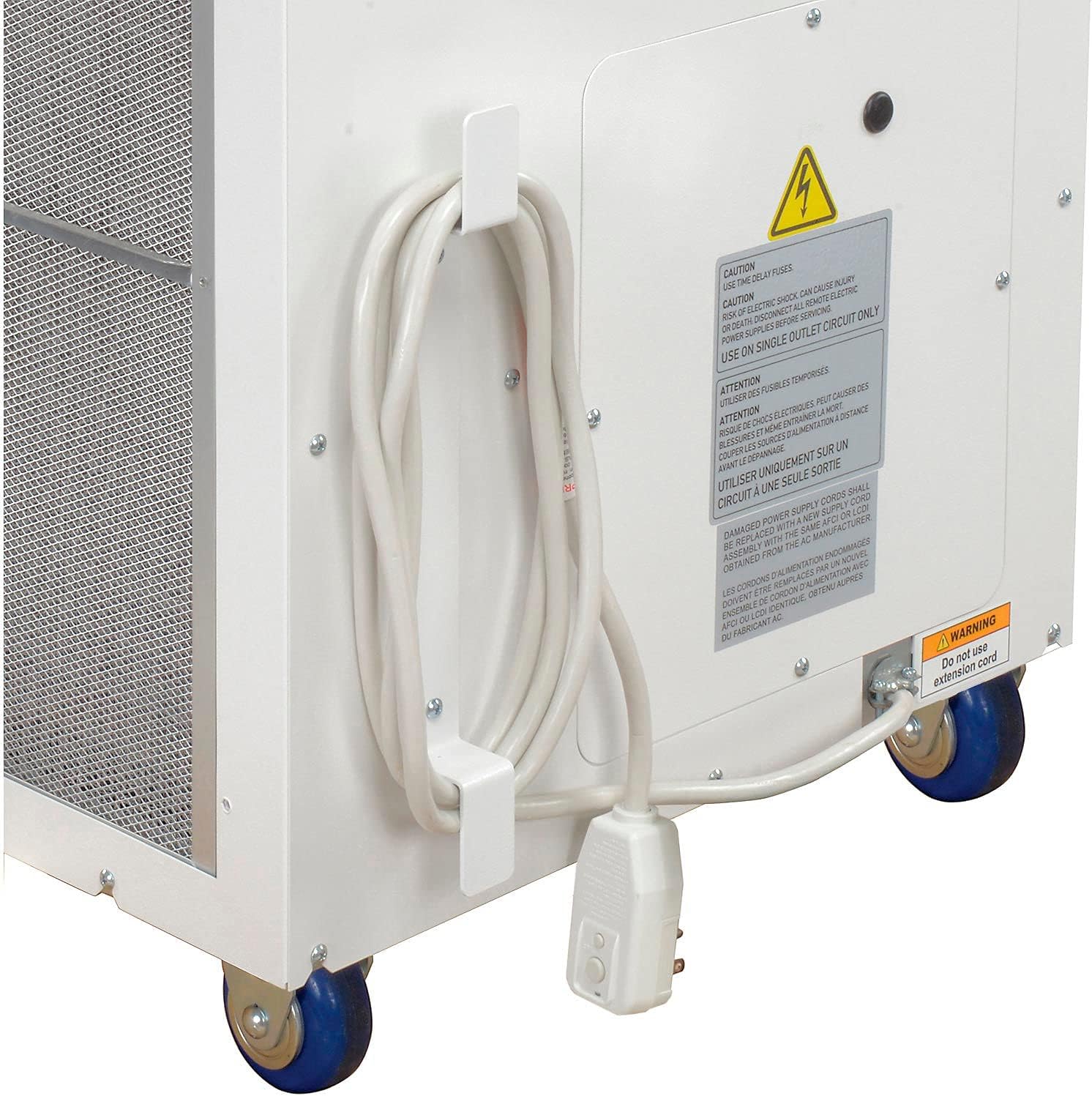 Global Industrial Industrial Portable AC, 1.5 Ton w/Cold Air Nozzles 16,800 BTU, 115V