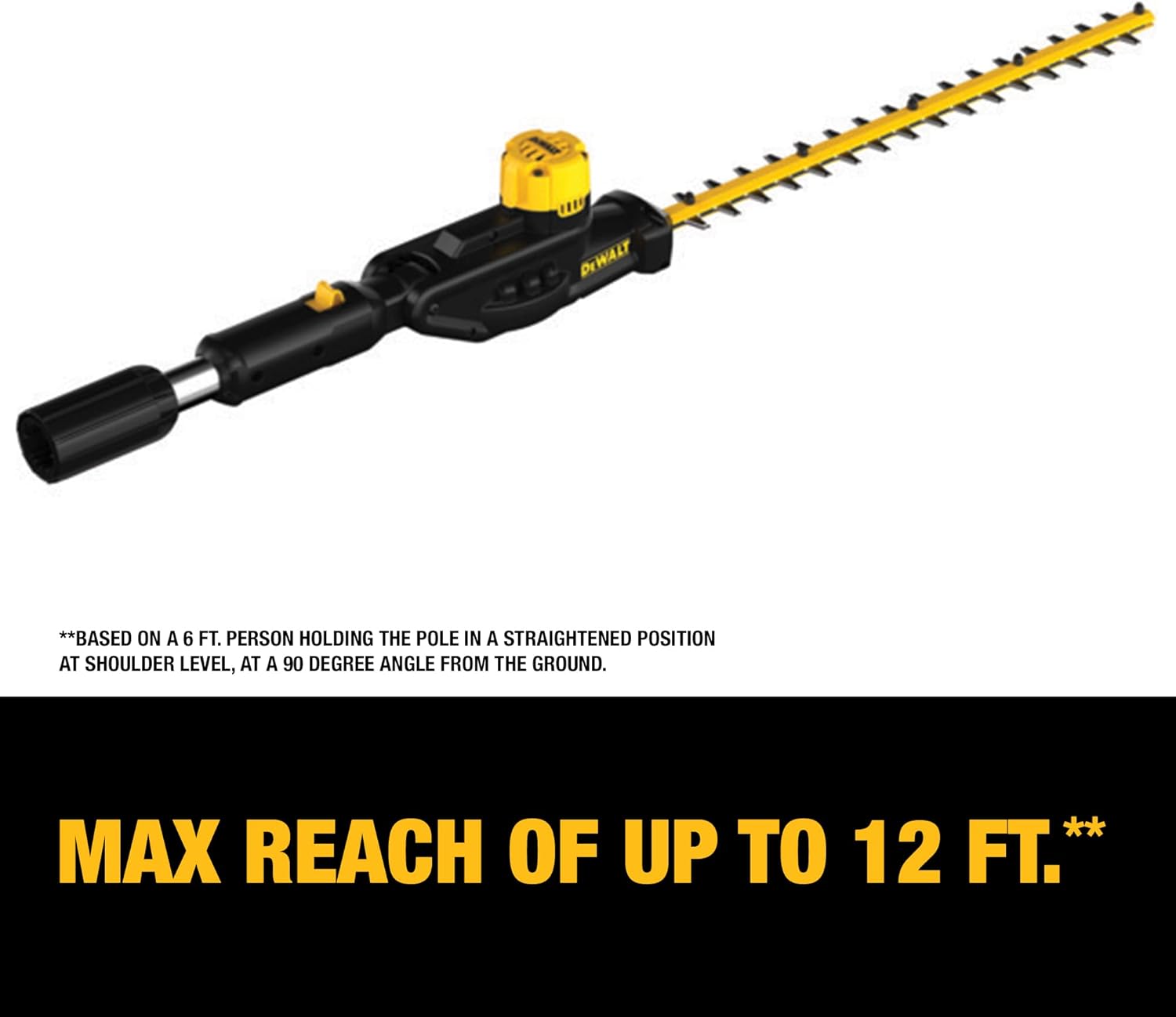 DEWALT 20V MAX* Hedge Trimmer, Tool Only (DCPH820B)