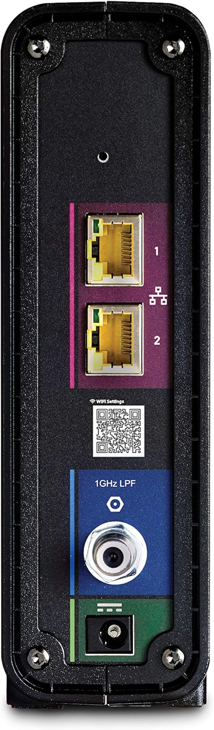 ARRIS SURFboard SBG10 DOCSIS 3.0 Cable Modem & AC1600 Dual Band Wi-Fi Router, Approved for Cox, Spectrum, Xfinity & others (black)