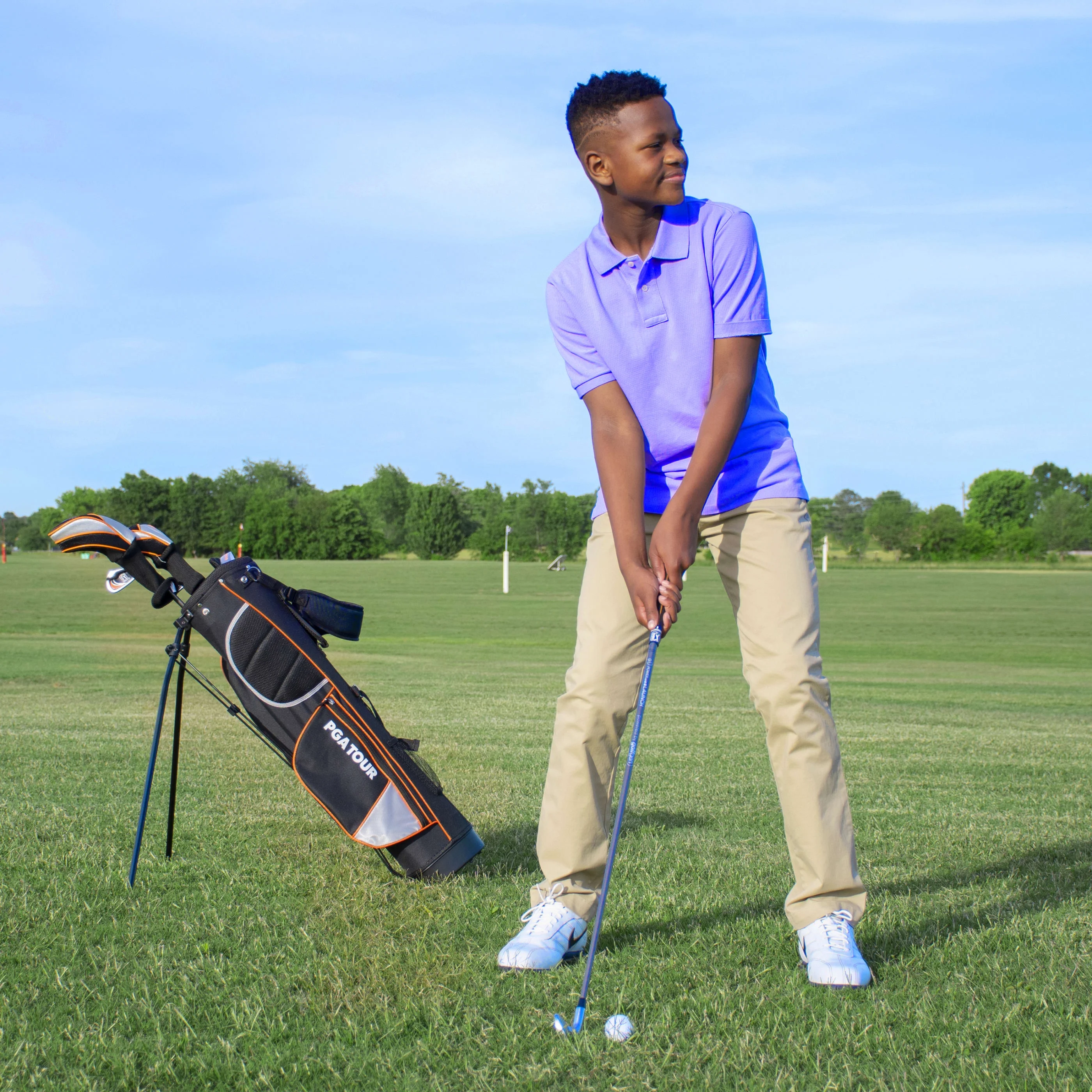 PGA Tour G1 Series 10 Piece Junior Golf Club Set, Ages 12-17 years of age, X-Large, Right Handed Dexterity