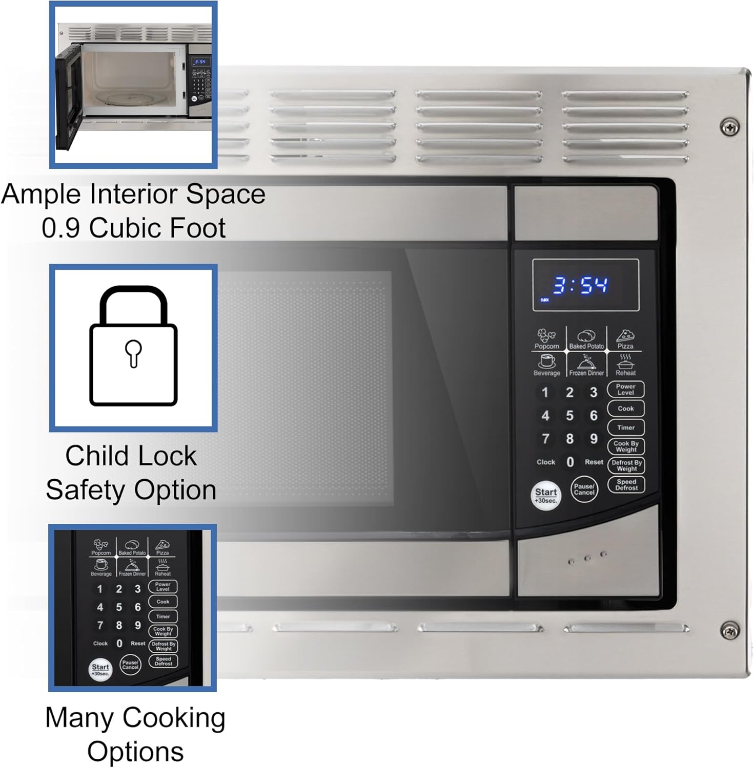 Over the Range RV Microwave