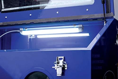 Eastwood 28 in. X 18 in. X 12 in. Modular Blast Cabinet Bench Top Abrasive Blast Electrical Cabinet Glass Viewing Windows