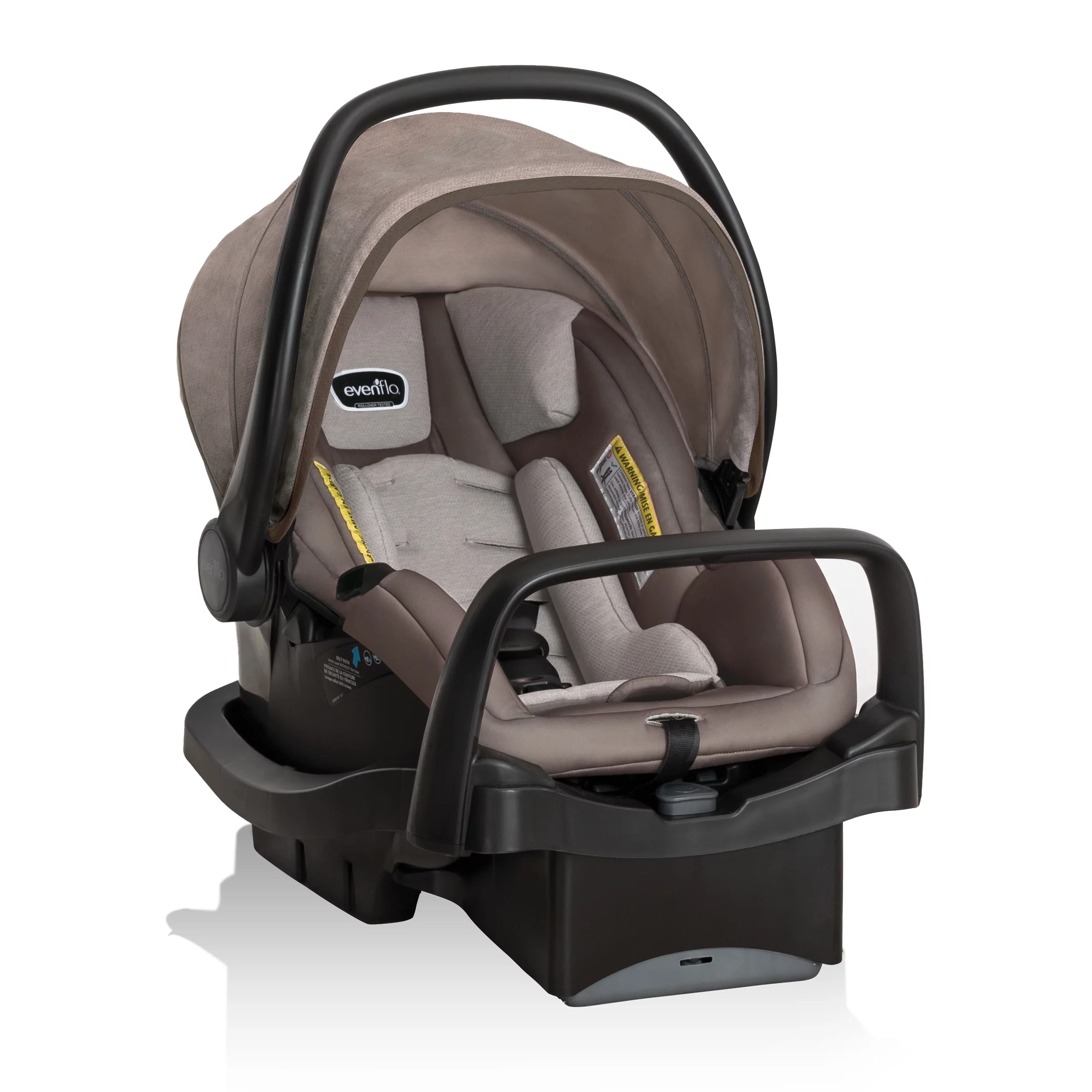Pivot Modular Travel System with LiteMax Infant Car Seat with Anti-Rebound Bar (Desert Tan)