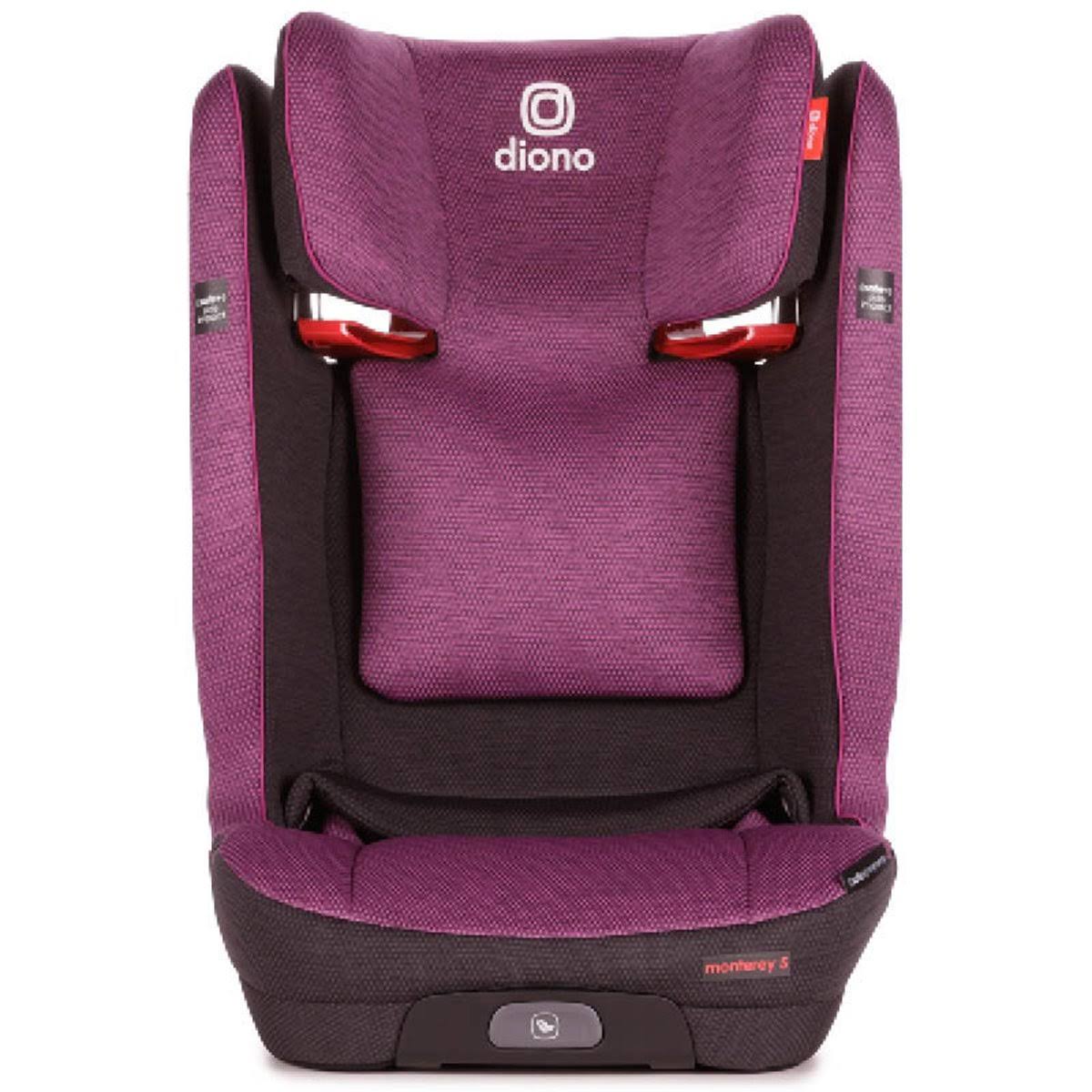 Diono Monterey 5 ist FixSafe Latch Booster Seat Black Jet