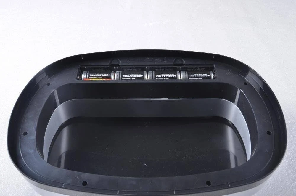 BestOffice Touch Free Sensor Stainless Steel Trash Can 13.2-gallon
