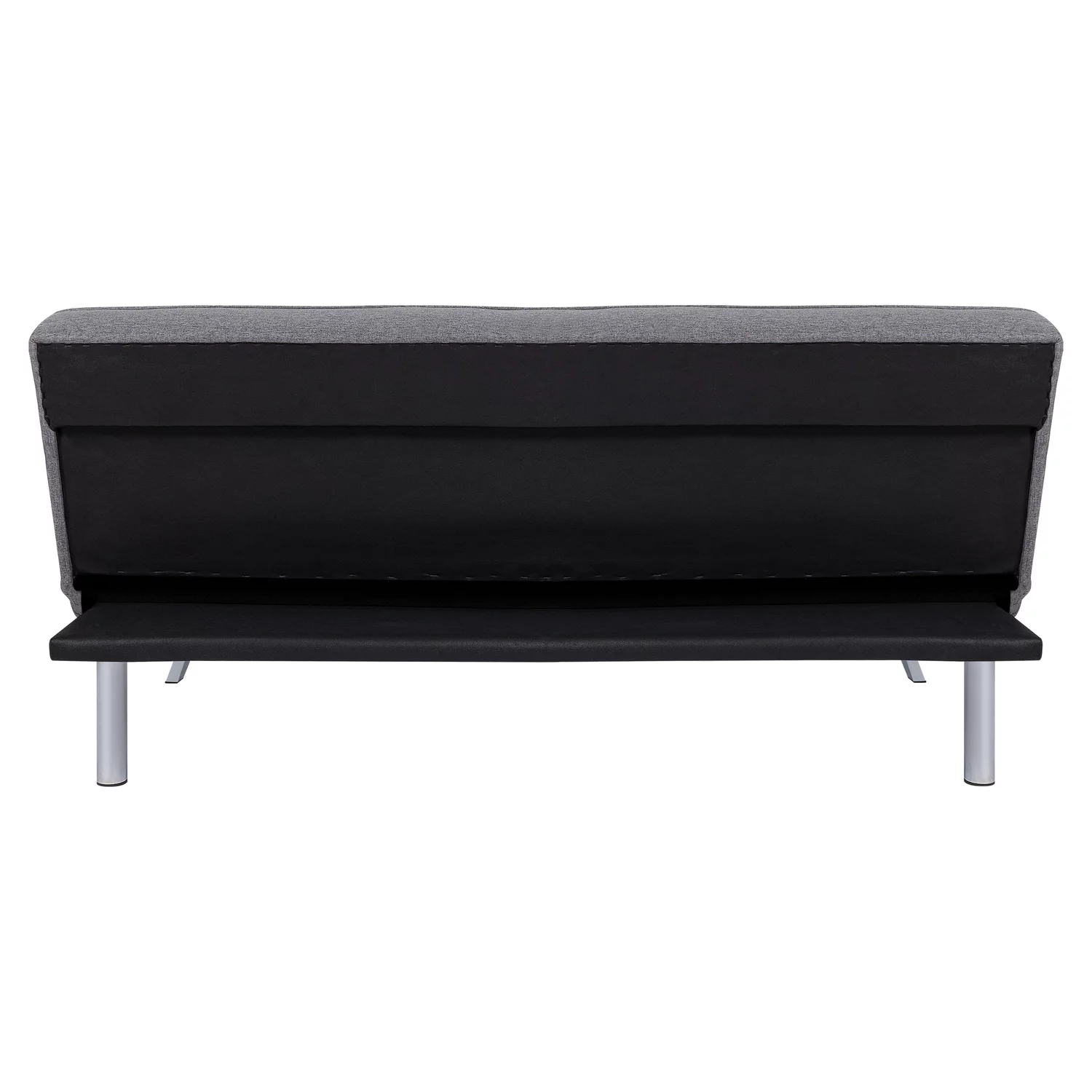 Madison Modern Comfort Futon Sofa Bed by Naomi Home-Color:Gray