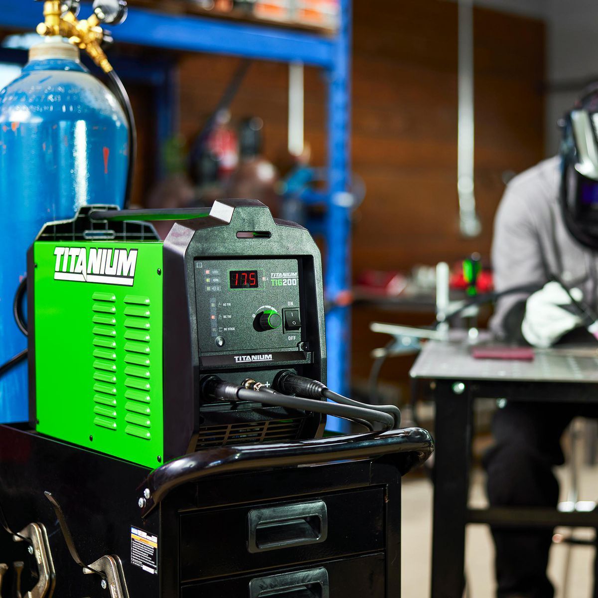 TITANIUM TIG 200™ Professional AC/DC TIG Welder with 120/240V Input