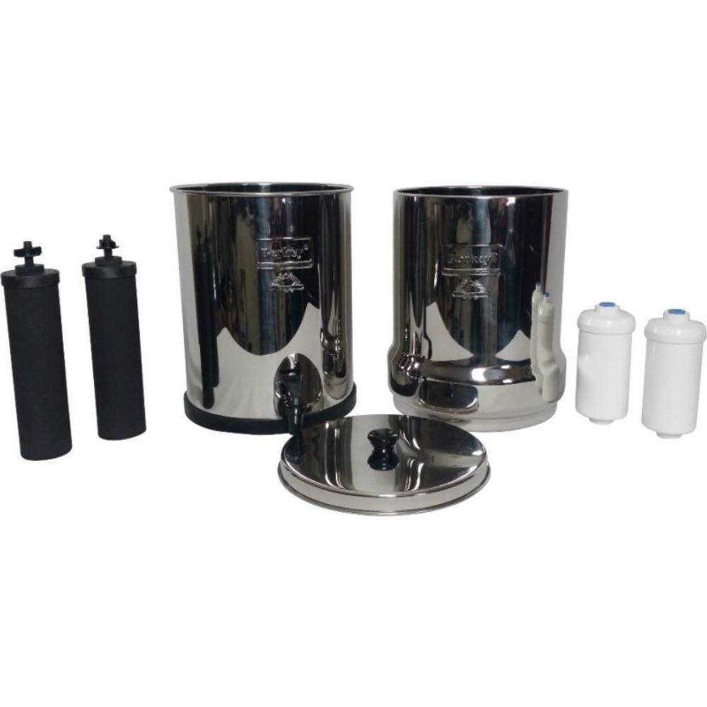 Berkey Travel Water Filter with 2 Black Berkey Filters