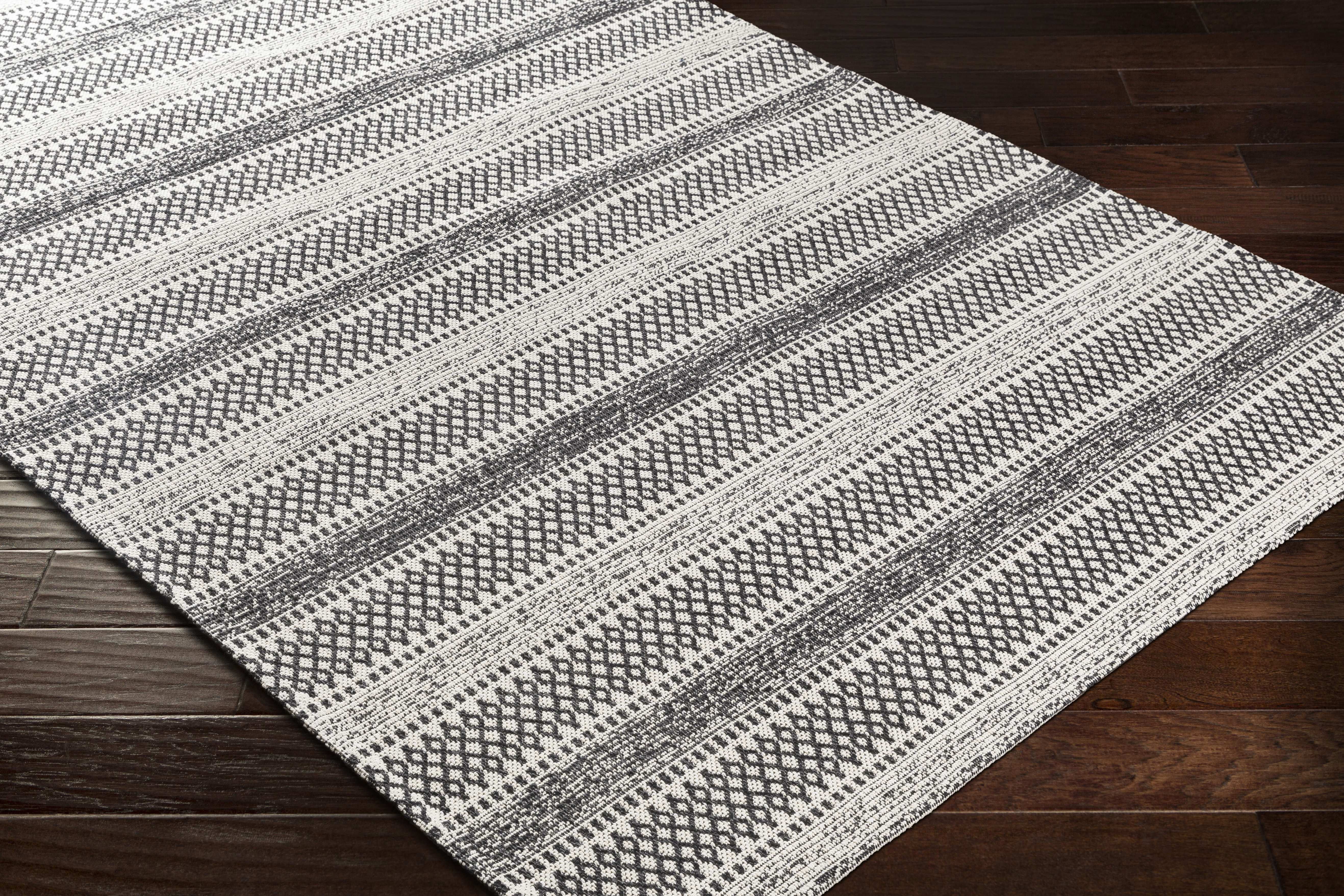Mark&Day Area Rugs, 2x7 Stone Global Black Runner Area Rug (2'7" x 7'3")