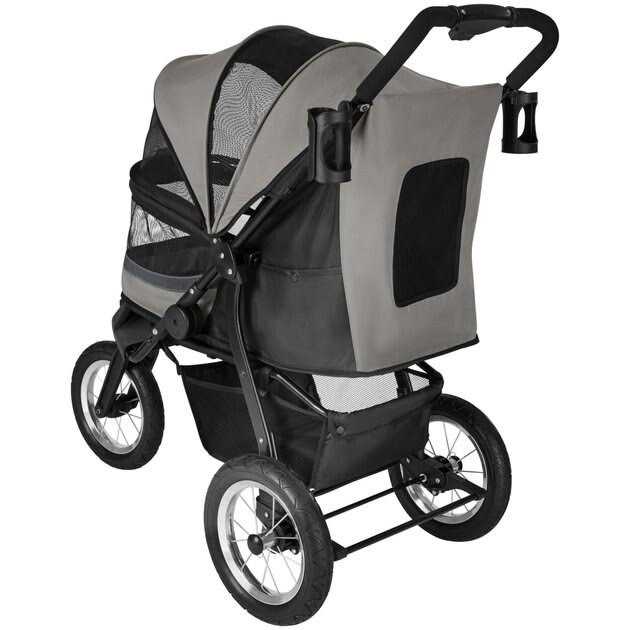 Frisco No-Zip Collapsible Cat &amp; Dog Jogger Stroller - Pet Supplies online store
