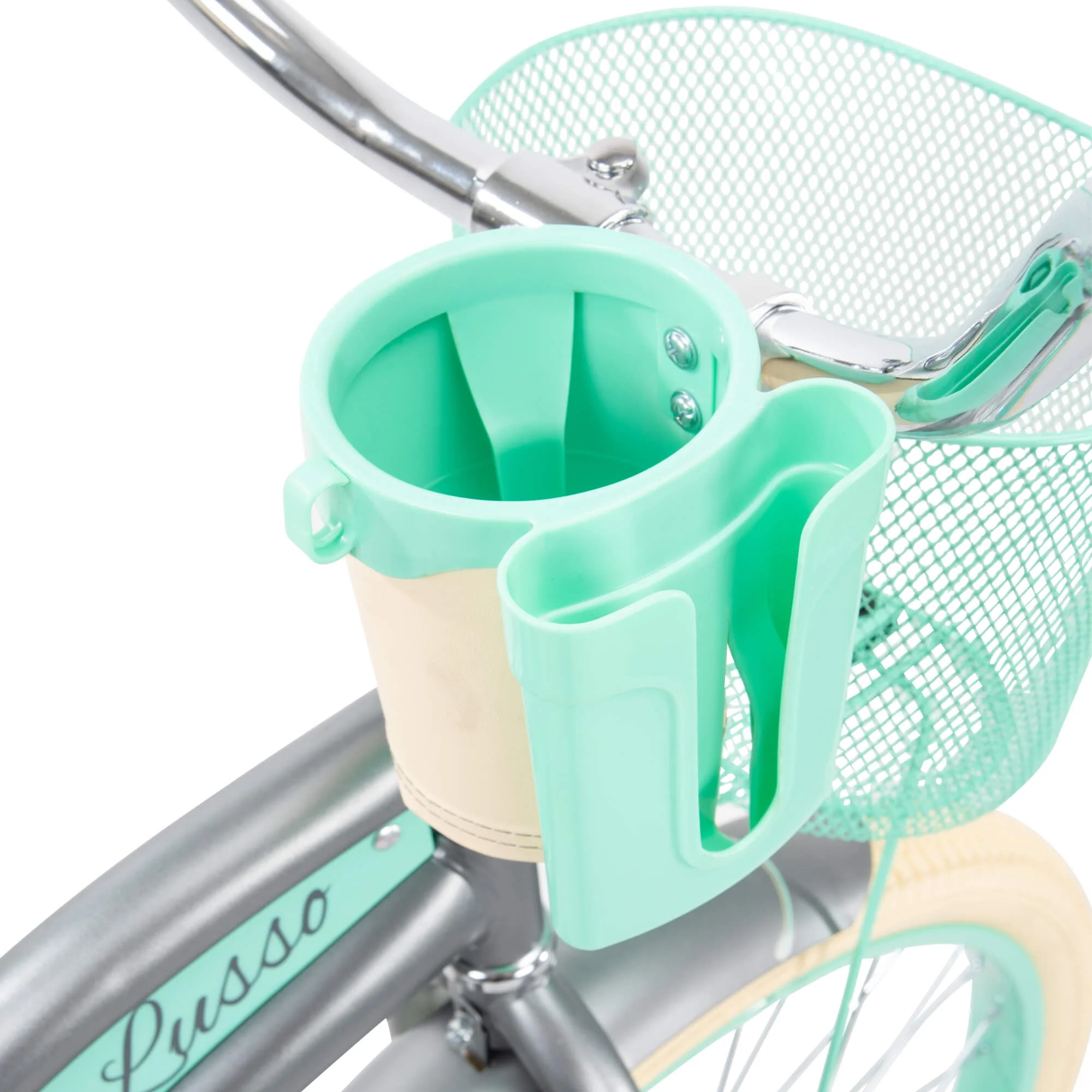 Huffy 26 Nel Lusso Classic Cruiser Bike with Perfect Fit Frame, Women's, Ages 13 Years, Light Blue