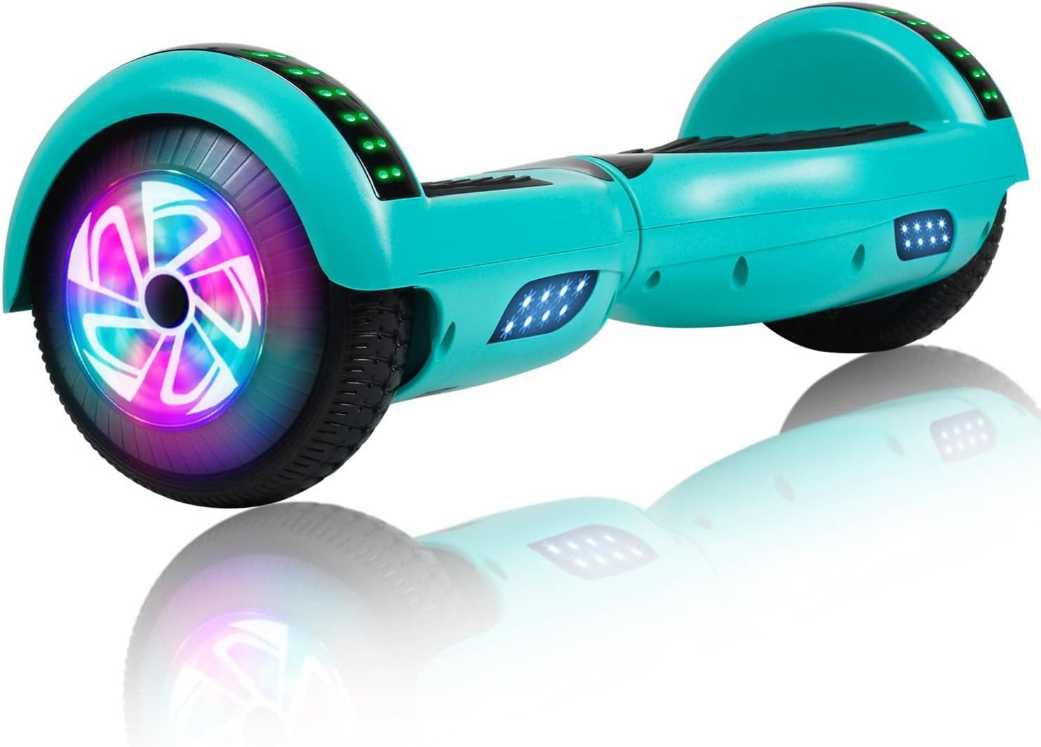 VEVELINE Hoverboard,Self-Balancing Hoverboard with Bluetooth and LED Lights for Kids Ages 6-12