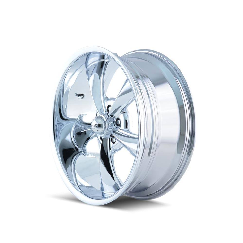 Ridler 695 Chrome 17x8 5-127 0mm 83.82Mm