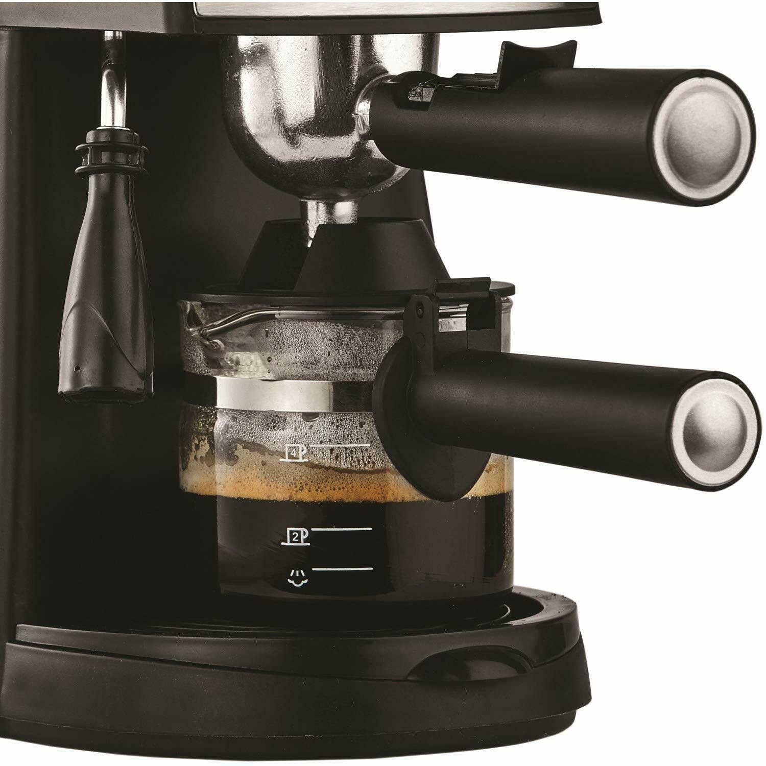 Brentwood GA-125 Espresso and Cappuccino Maker, Black