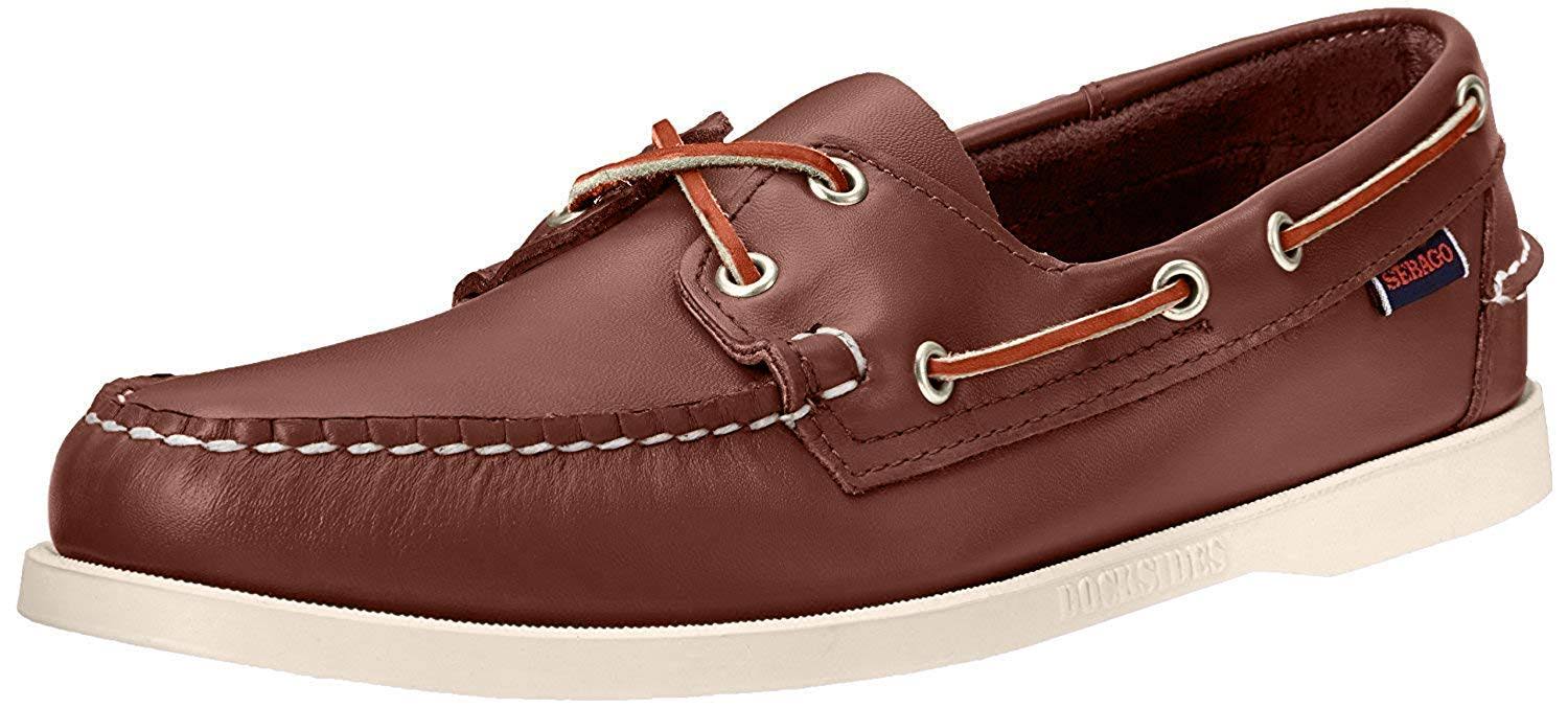 Sebago Men&s Docksides, Size: 10, Brown