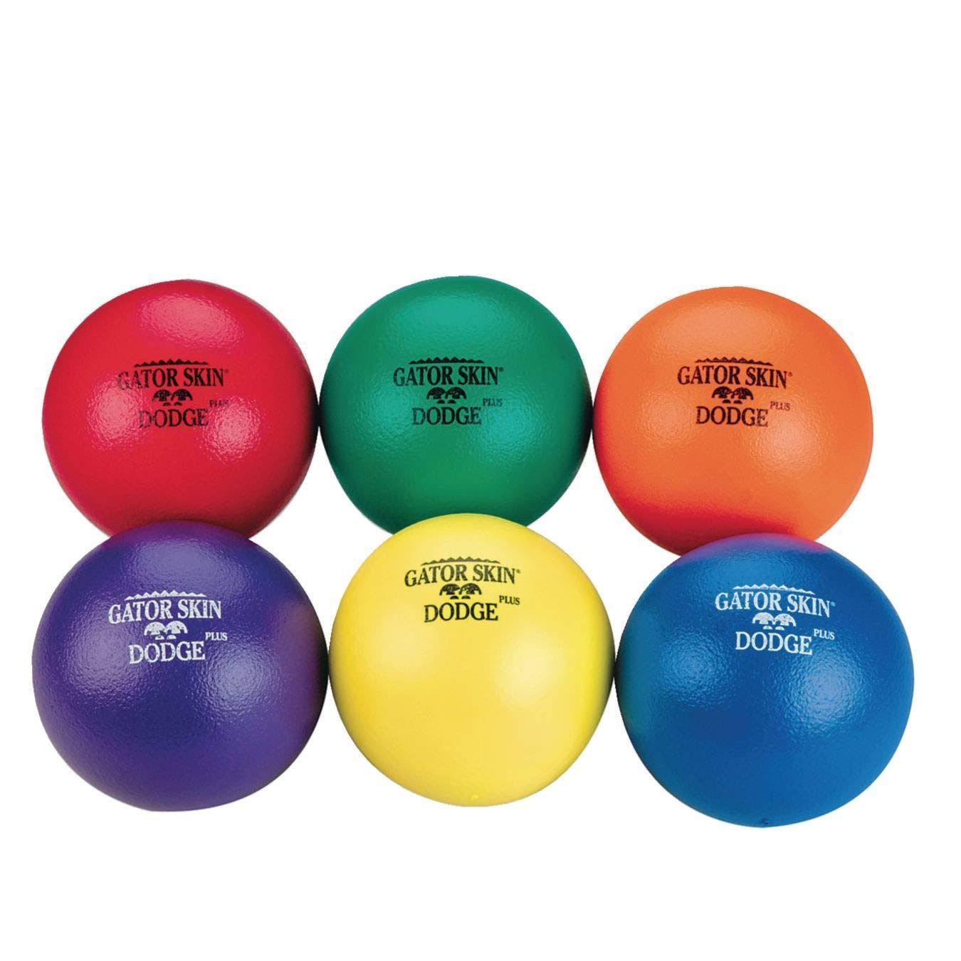 Gator Skin Dodge Plus Middle School Dodgeballs (Set of 6)