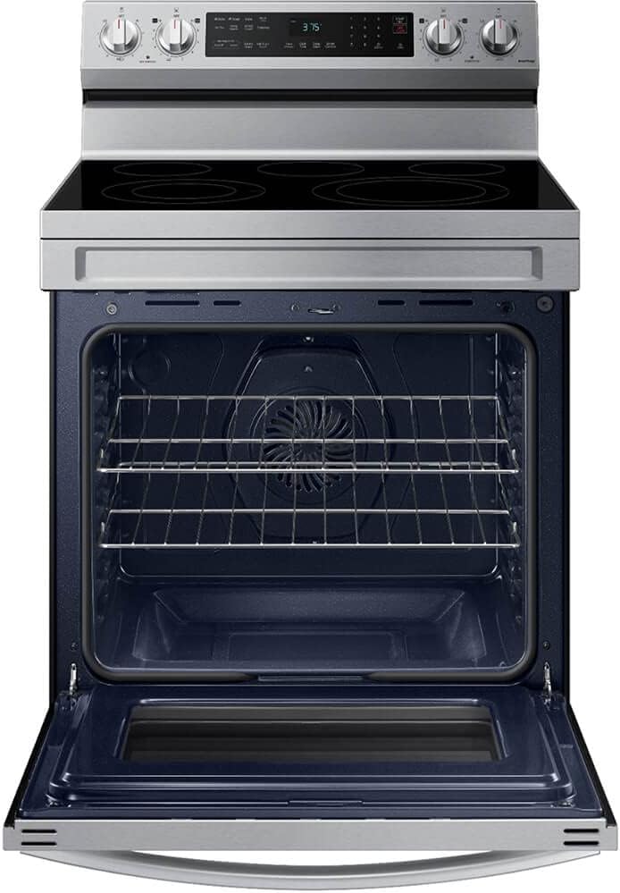 Samsung NE63A6511SS 6.3 Cu. Ft. Stainless Smart Freestanding Electric Range