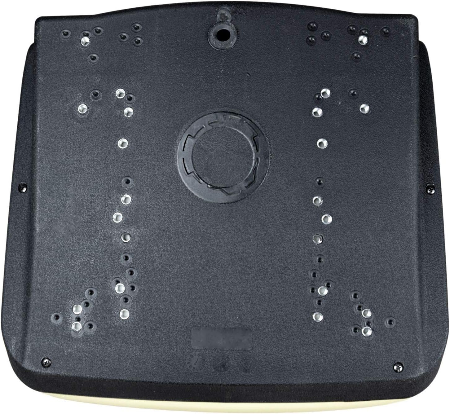 TRAC SEATS Yellow Tractor Seat with Armrests for John Deere JD 4200 4300 4400 4500 4600 4700 4210 4310 4410 4510 4610 4710 LVA10029 (SAME DAY SHIPPING)