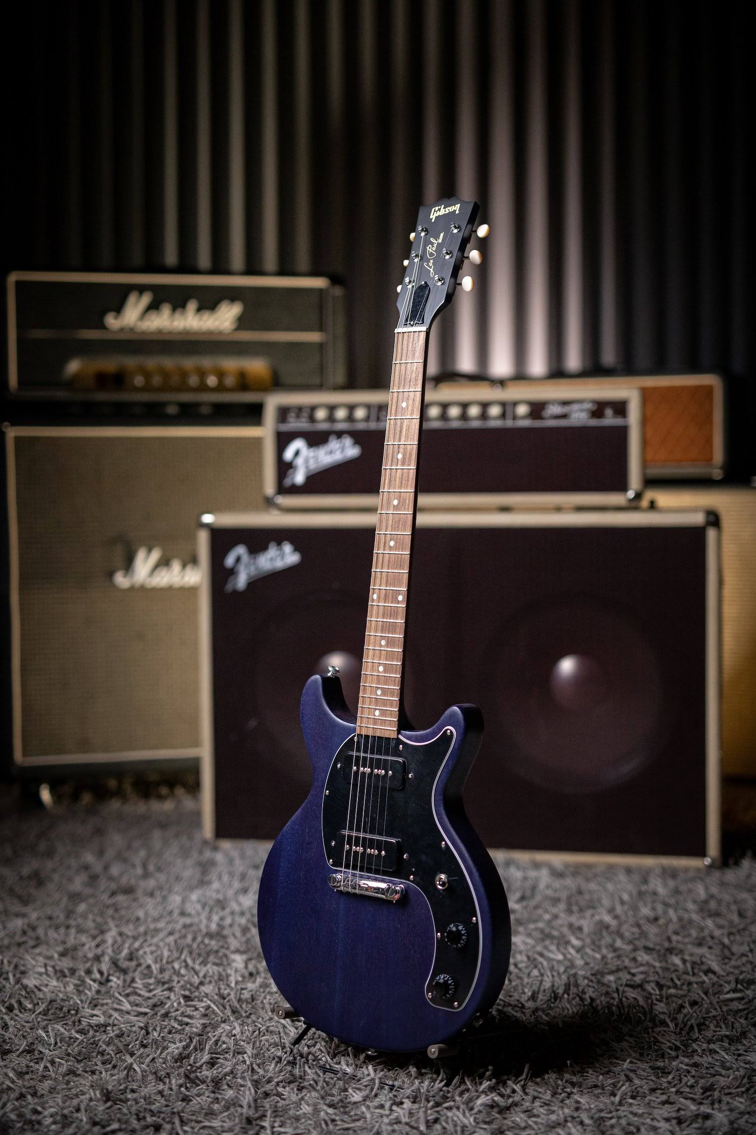 Gibson Les Paul Special Tribute DC Electric Guitar (Blue Stain)