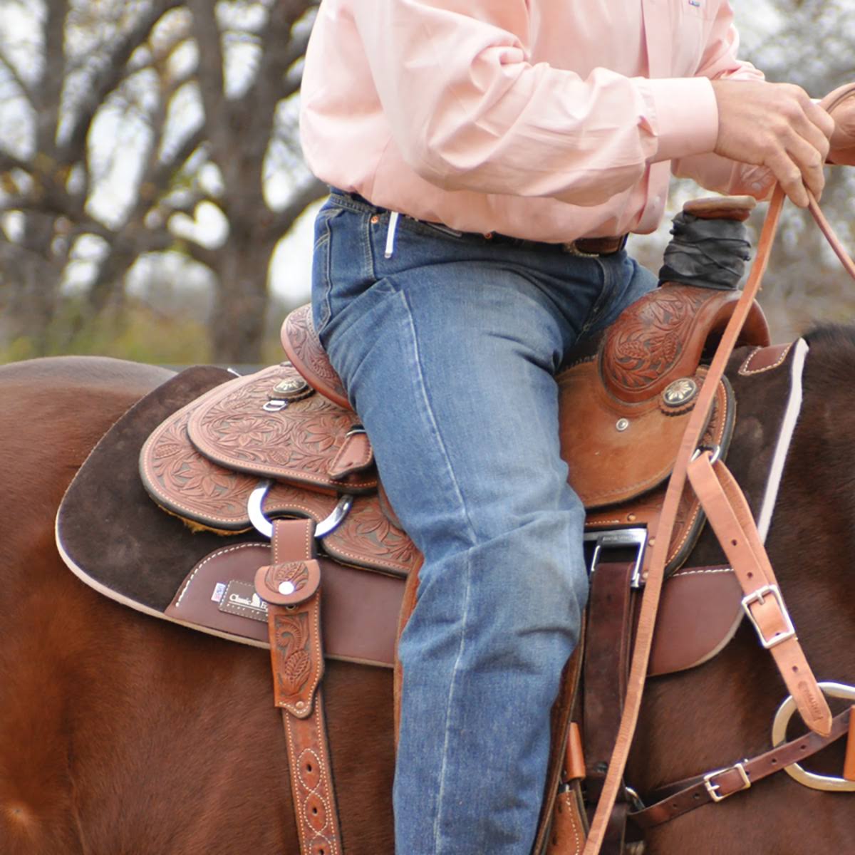 Classic Equine Zone Suede Top/Felt Bottom Pad
