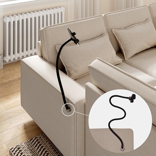 Modular Sectional Sofa, Convertible U Shaped Sofa Couch with Central Console & USB Ports, 7 Seat Modular Sectionals Couch with Chaise and Storage for Living Room, Light Grey