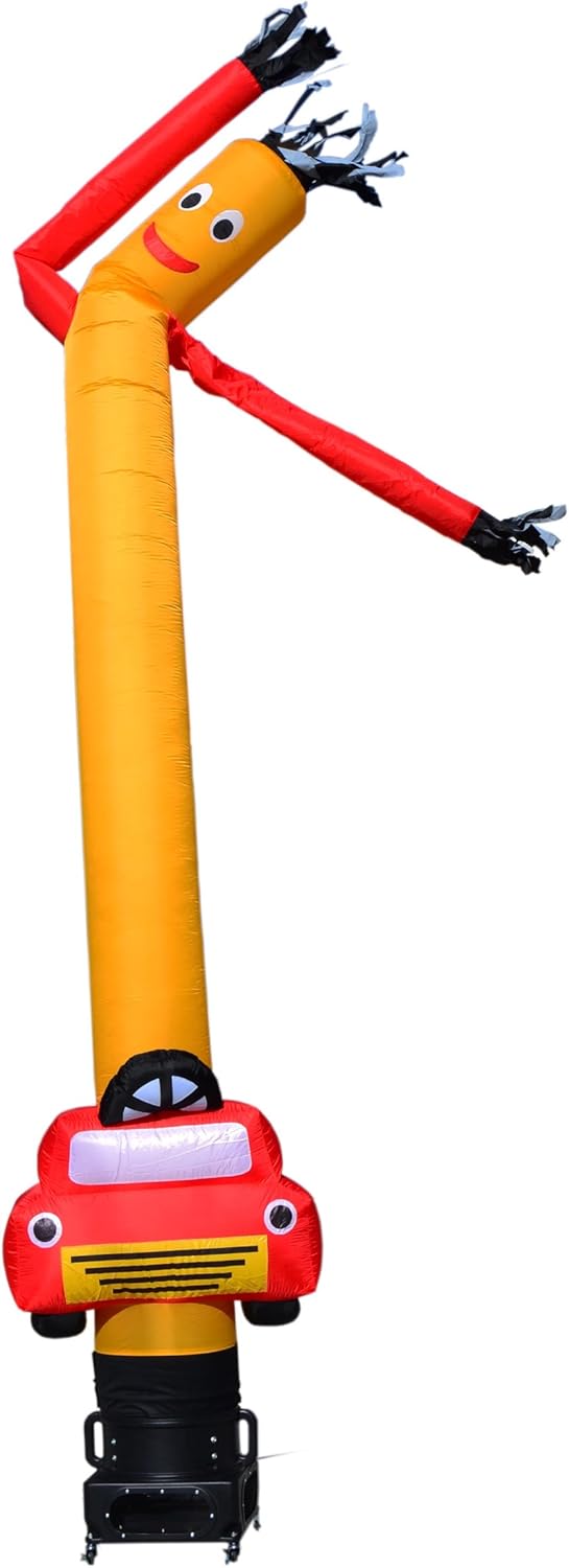 LookOurWay Car Shape Air Dancers Inflatable Tube Man Attachment, 16-Feet (No Blower)