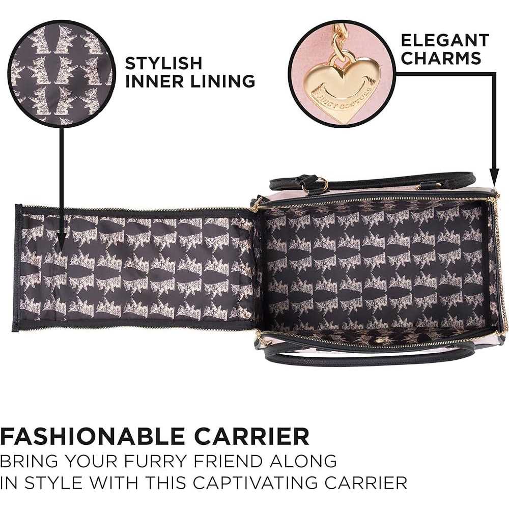 Juicy Couture Give Me Treats Pet Carrier - Pet Supplies online store