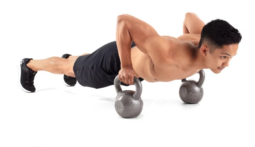Weider, 30lb Cast Iron Hammertone Finish Kettlebell, Single