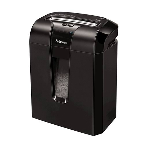 Fellowes Refurbished Powershred 63Cb 10-Sheet Cross-Cut Paper and Credit Card Shredder