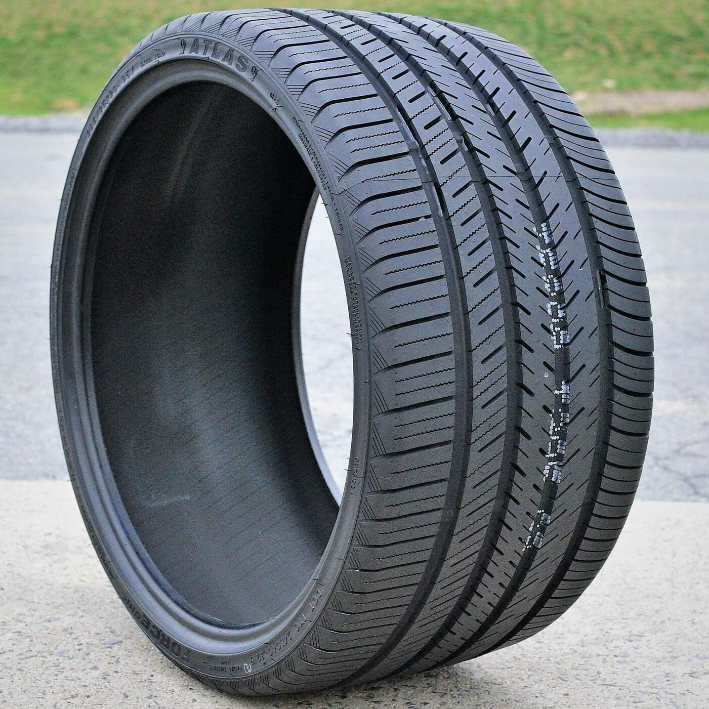 Atlas Tire Force UHP All-Season High Performance Radial Tire-295/25R20 295/25/20 295/25-20 95Y Load Range XL 4-Ply BSW Black Side Wall