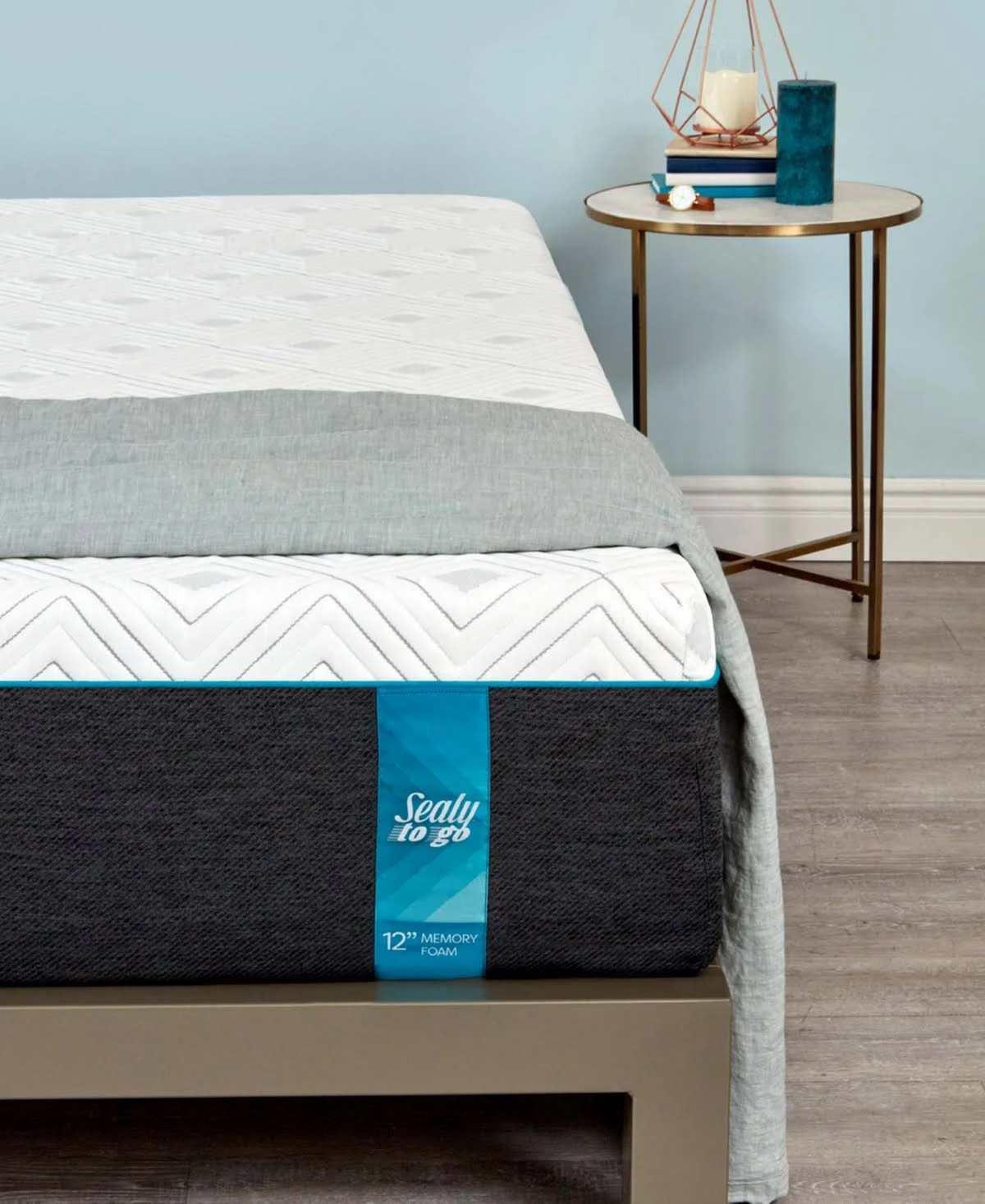 Sealy to Go 10-Inch Memory Foam Mattress, Size: California King