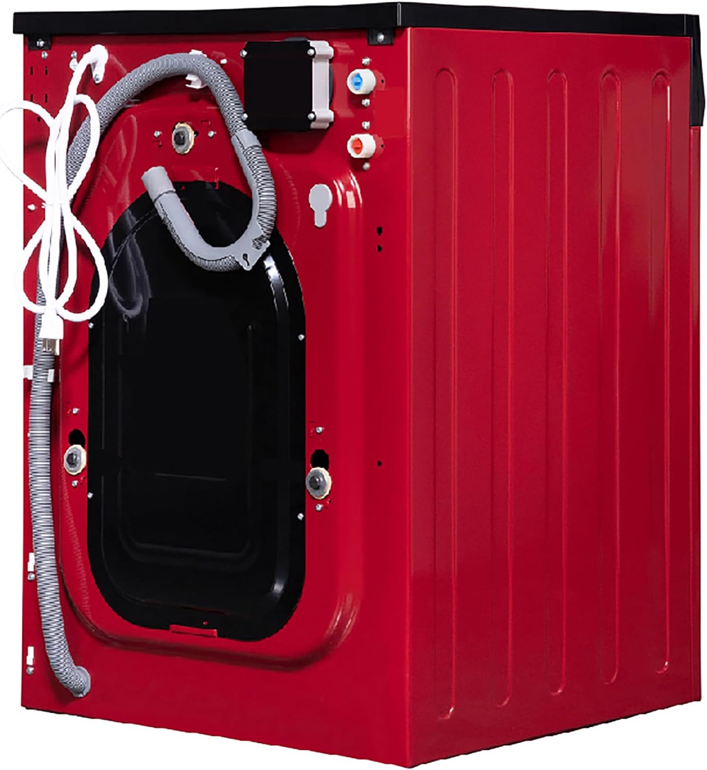 Equator All-In-One VENTED/VENTLESS Washer-Dryer 1.9cf/18lb 1400RPM 110V (Red/Black)