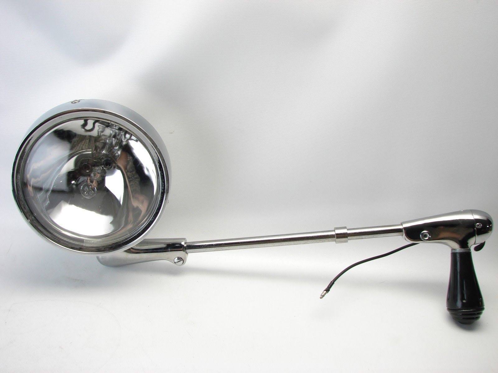 Unity 325A 6x22 Chrome Post-Mount SPOTLIGHT-HALOGEN 12VDC (B539)