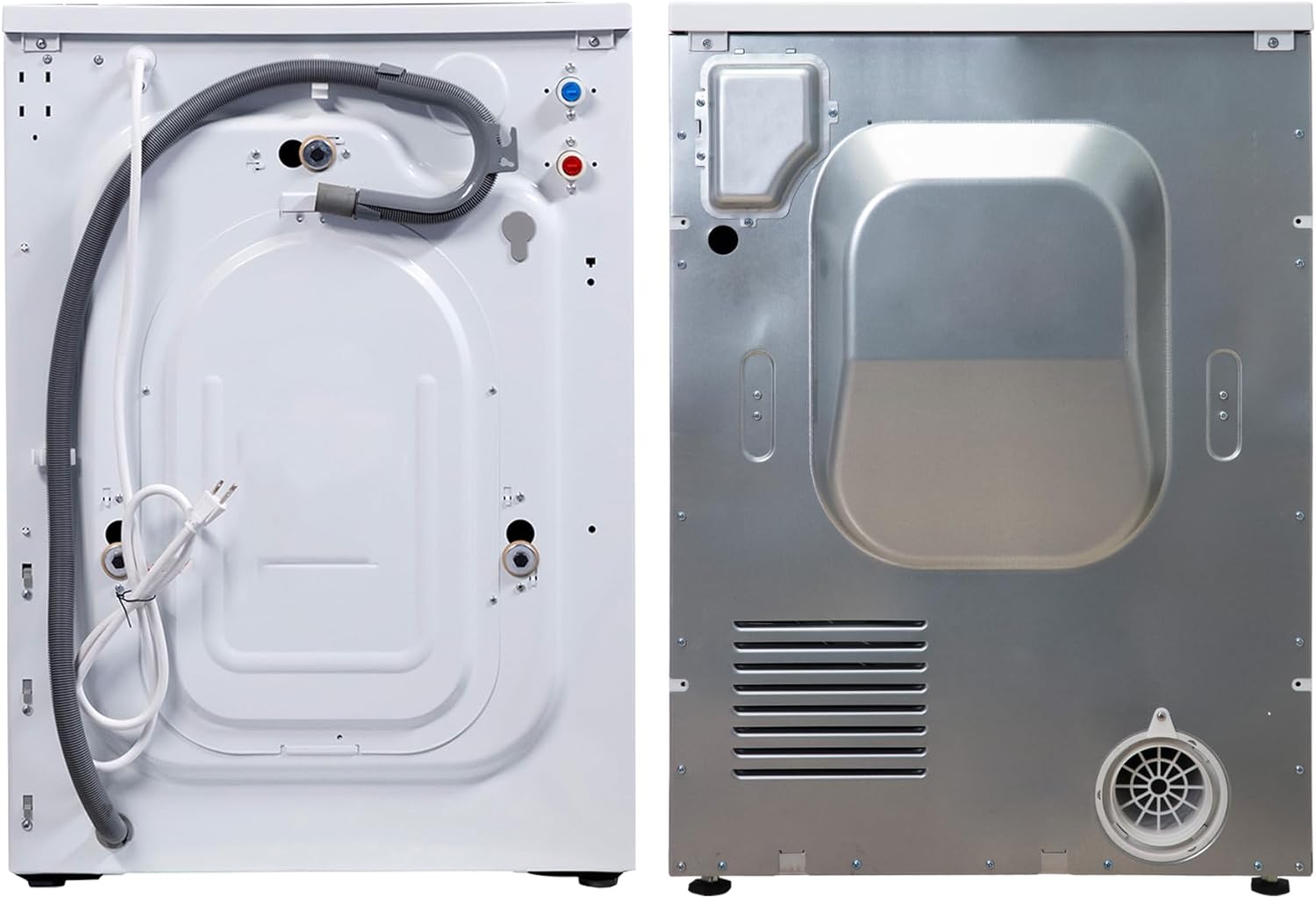 Equator Deluxe Laundry Set Washer 1.9cf 110V +Vented Dryer 220V (Side by Side)