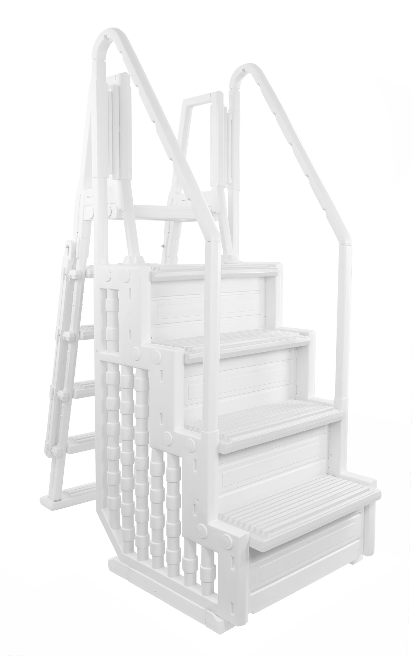 Aqua Select Everest Above Ground Pool Step, White
