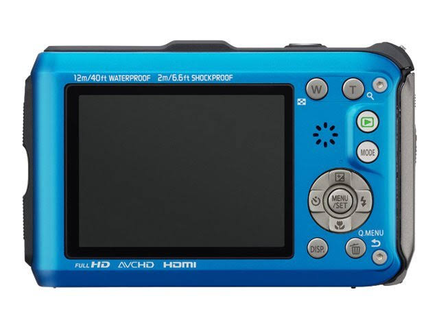 Panasonic Lumix Dmc-ts4 12.1 Megapixel Digital Camera, Blue