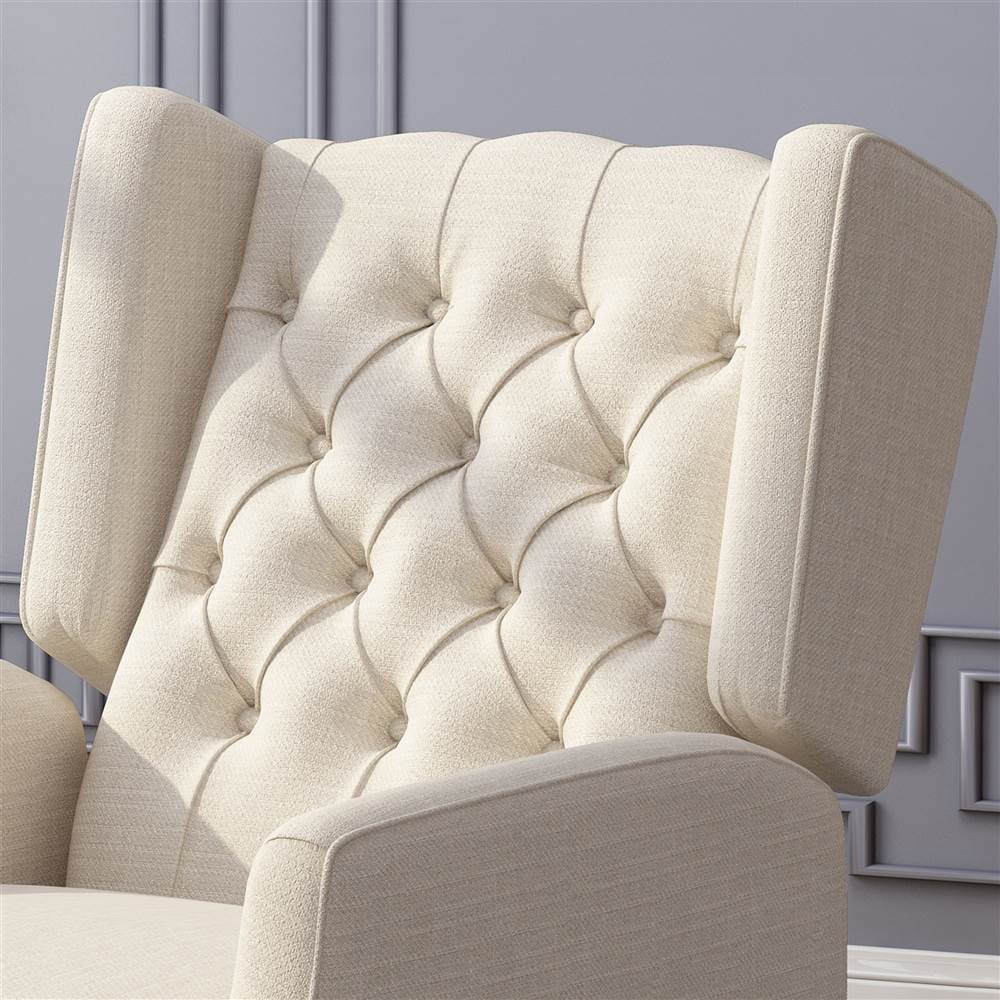 Keating Traditional Wingback Recliner