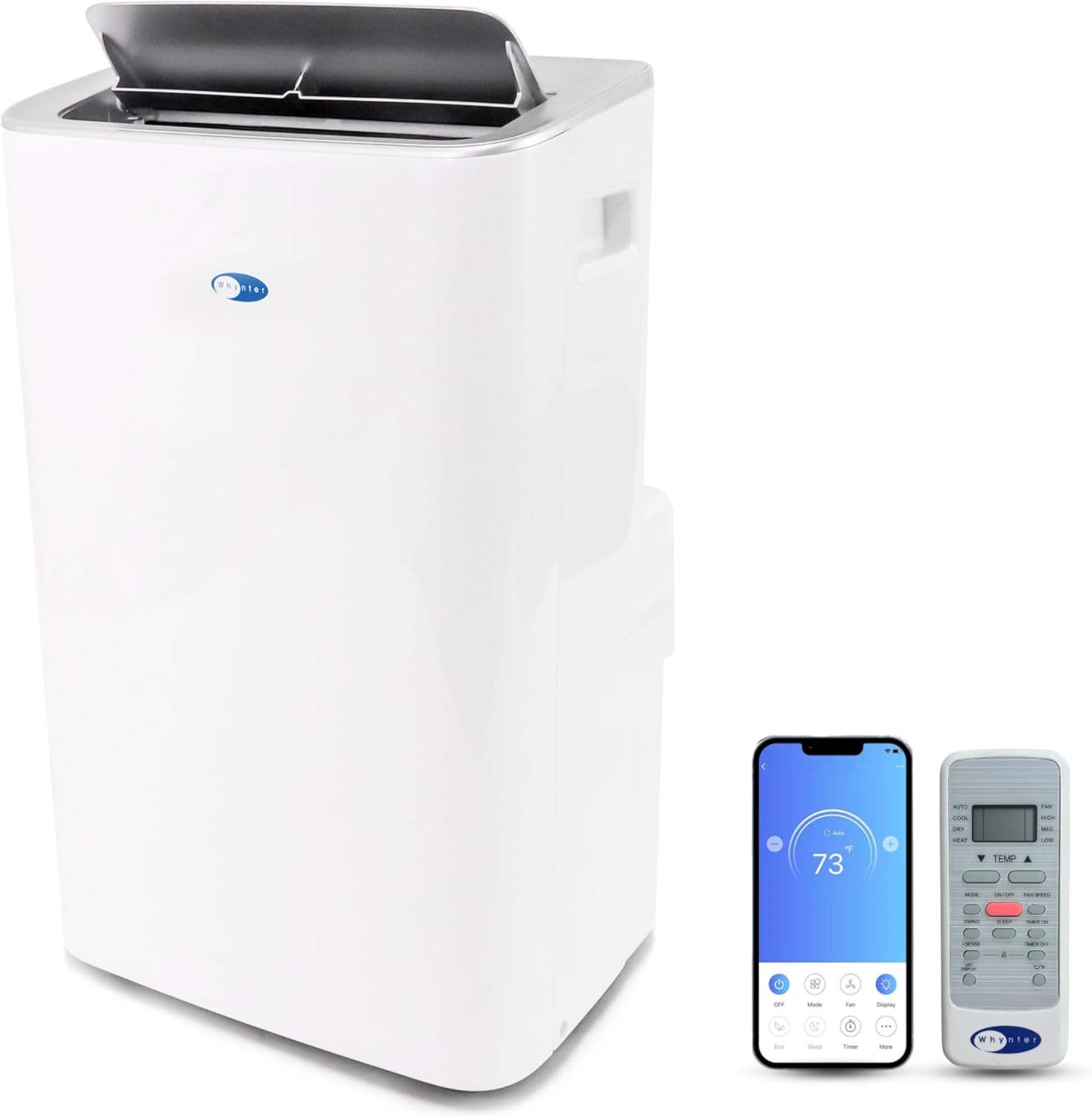 Whynter ARC-0850XP 12000 BTU Single Hose Portable Air Conditioner, White
