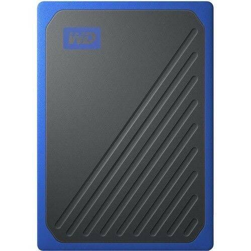 WD My Passport Go Wdbmcg0010bbt 1 TB Portable Solid State Drive - External - Bla