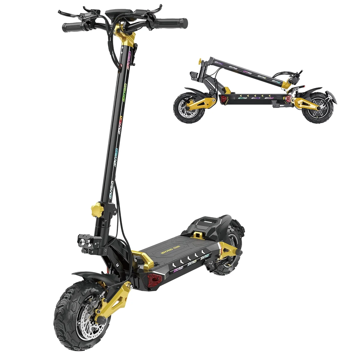 iENYRID Electric Scooter for Adults with 40 - 45 Miles Long Range & 350lbs Capacity, Folding Commute E-Scooter with 1200W Dual Motor & 48V 23AH Li-battery, Foldable Electric Skateboard for Adult - Curated Treasures Market