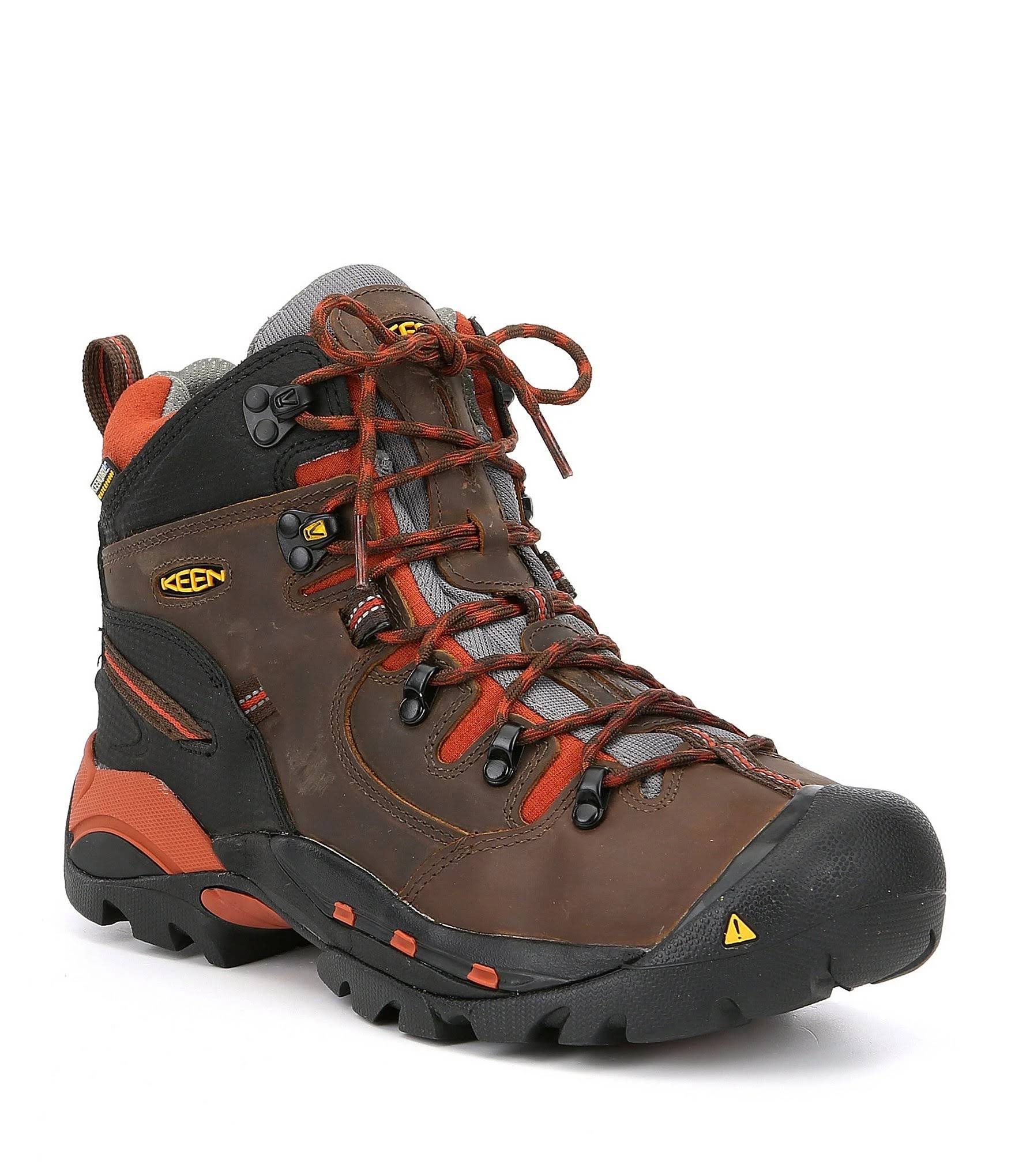 Keen Utility Pittsburgh Soft Toe 9.5 Men&s Brown