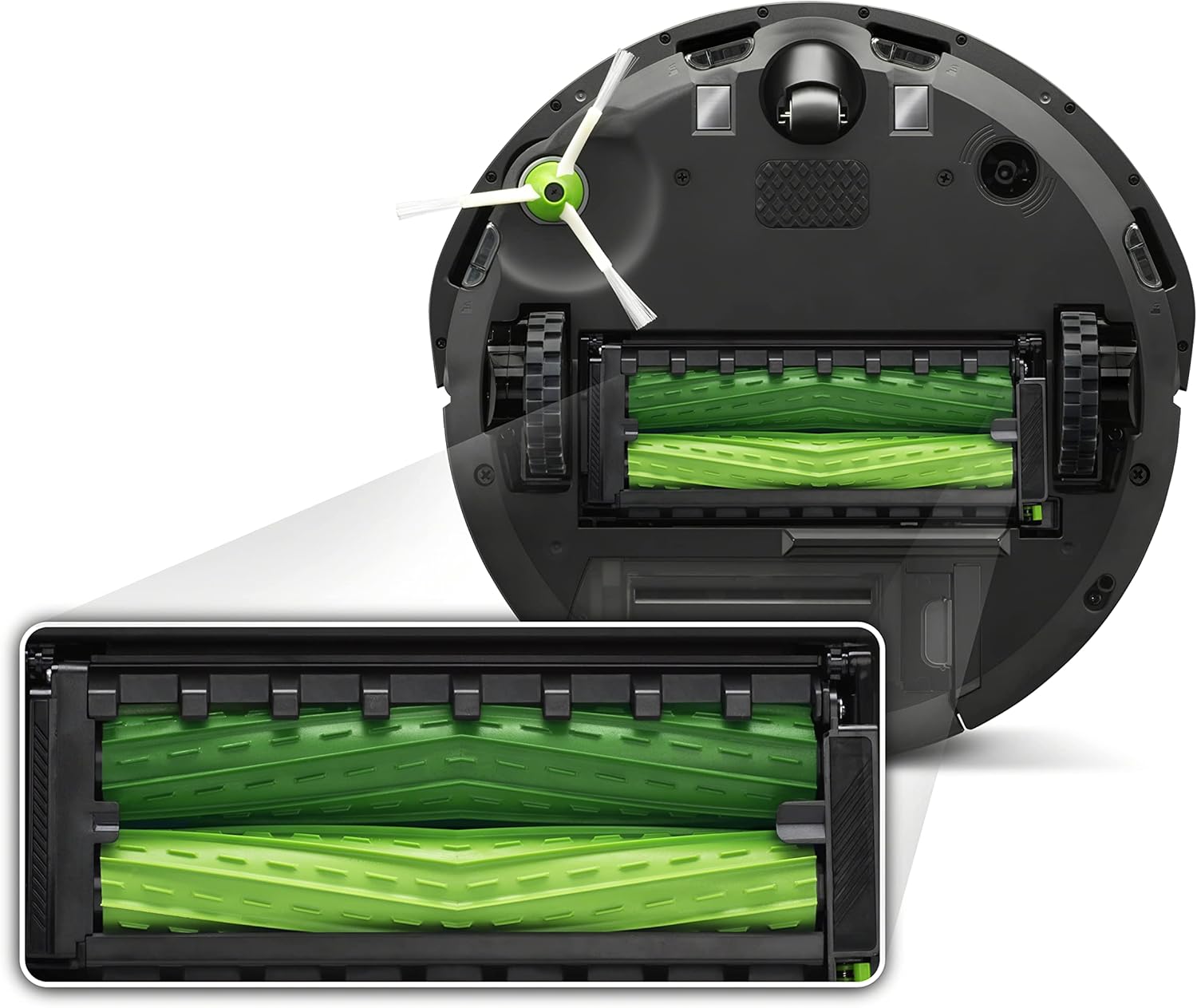 iRobot Roomba i1+ (1552) Wi-Fi Connected Self-Emptying Robot Vacuum, Ideal for Pet Hair, Carpets