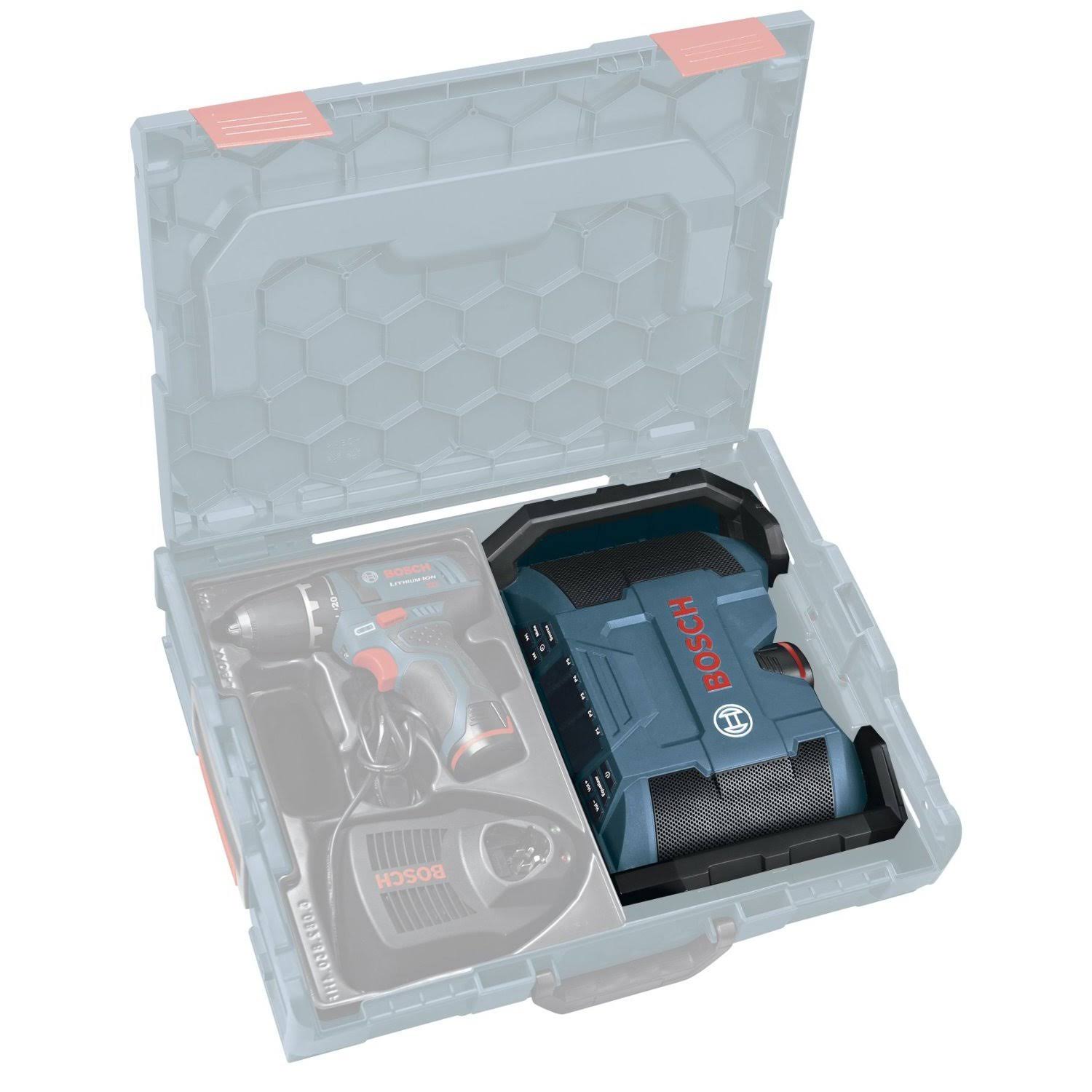 Bosch 12 Volt Lithium-Ion Cordless Compact Jobsite Radio PB120
