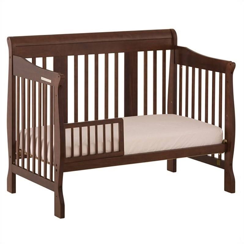 Storkcraft Tuscany 4 in 1 Convertible Crib - Espresso